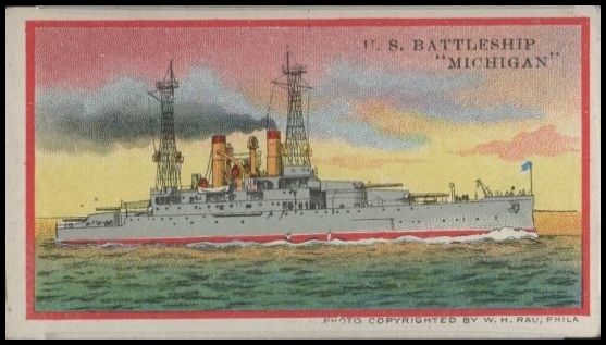 US Battleship Michigan